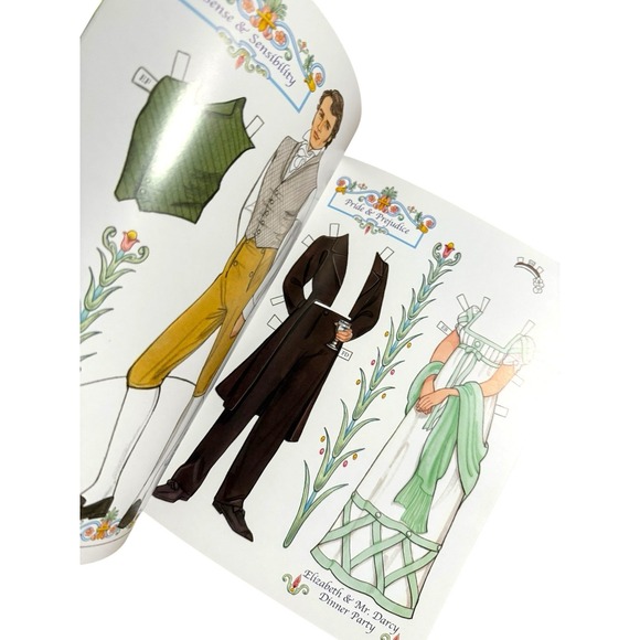 Jane Austen Paper Dolls: Four Classic Characters, Miller, Eileen Rudisill, - Picture 2 of 7
